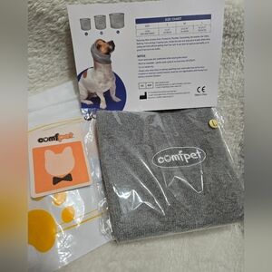 Comfpet Anxiety Relief Pet Snood NIP - Size: Large - Gray